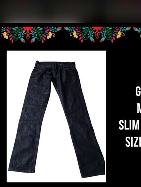 GUESS | MENS | SLIM TAPERED JEANS | SIZE 30X32